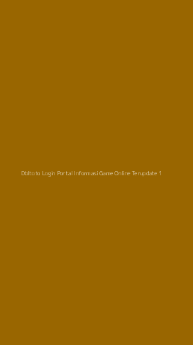Tampilan Antarmuka Aplikasi Dbltoto Login Portal Informasi Game Online Terupdate - 1