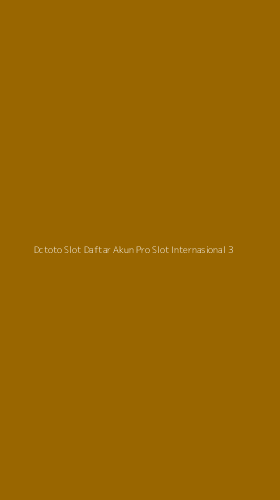 Tampilan Antarmuka Aplikasi Dctoto Slot Daftar Akun Pro Slot Internasional - 3