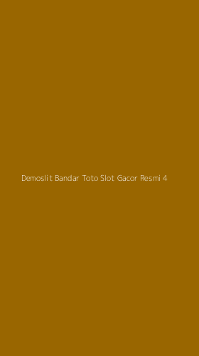 Tampilan Antarmuka Aplikasi Demoslit Bandar Toto Slot Gacor Resmi - 4