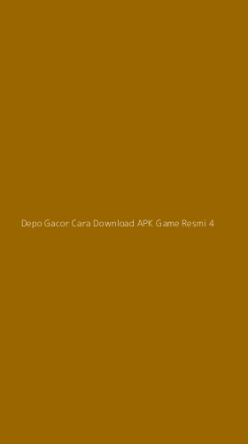 Tampilan Antarmuka Aplikasi Depo Gacor Cara Download Apk Game Resmi - 4