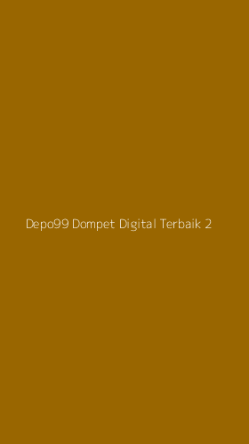 Tampilan Antarmuka Aplikasi Depo99 Dompet Digital Terbaik - 2
