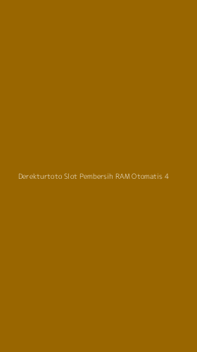 Tampilan Antarmuka Aplikasi Derekturtoto Slot Pembersih Ram Otomatis - 4