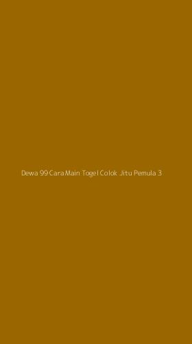 Tampilan Antarmuka Aplikasi Dewa 99 Cara Main Togel Colok Jitu Pemula - 3