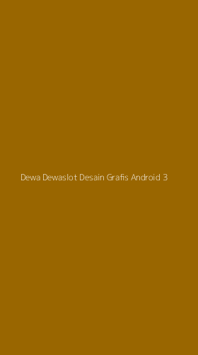 Tampilan Antarmuka Aplikasi Dewa Dewaslot Desain Grafis Android - 3