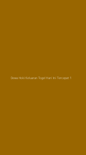 Tampilan Antarmuka Aplikasi Dewa Hoki Keluaran Togel Hari Ini Tercepat - 1
