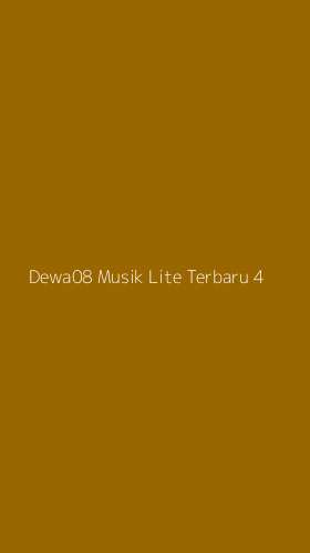 Tampilan Antarmuka Aplikasi Dewa08 Musik Lite Terbaru - 4