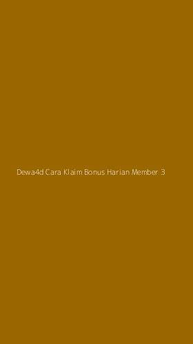 Tampilan Antarmuka Aplikasi Dewa4d Cara Klaim Bonus Harian Member - 3