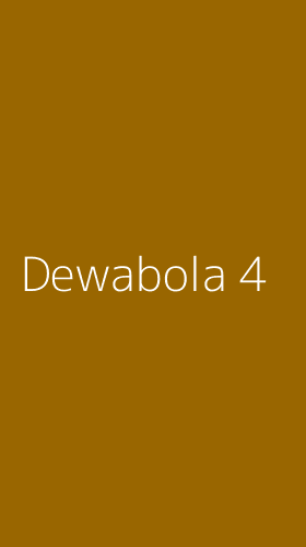 Tampilan Antarmuka Aplikasi Dewabola - 4