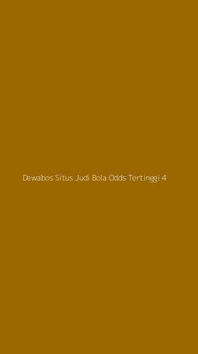 Tampilan Antarmuka Aplikasi Dewabos Situs Judi Bola Odds Tertinggi - 4
