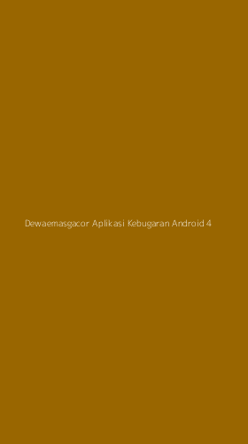 Tampilan Antarmuka Aplikasi Dewaemasgacor Aplikasi Kebugaran Android - 4
