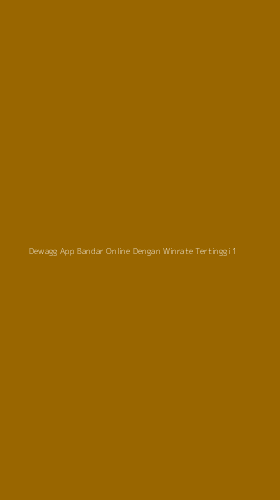 Tampilan Antarmuka Aplikasi Dewagg App Bandar Online Dengan Winrate Tertinggi - 1