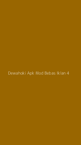 Tampilan Antarmuka Aplikasi Dewahoki Apk Mod Bebas Iklan - 4