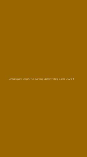 Tampilan Antarmuka Aplikasi Dewanaga4d App Situs Gaming Online Paling Gacor 2026 - 1