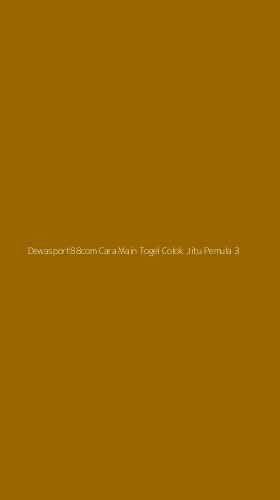 Tampilan Antarmuka Aplikasi Dewasport88com Cara Main Togel Colok Jitu Pemula - 3