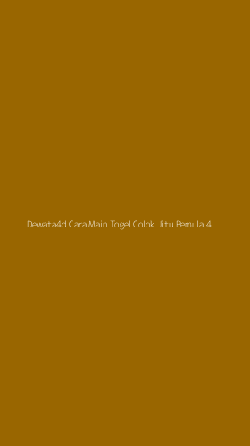 Tampilan Antarmuka Aplikasi Dewata4d Cara Main Togel Colok Jitu Pemula - 4