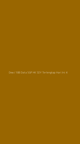 Tampilan Antarmuka Aplikasi Dewi 188 Data Sgp Hk Sdy Terlengkap Hari Ini - 4