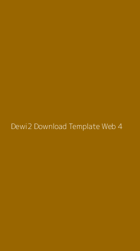 Tampilan Antarmuka Aplikasi Dewi2 Download Template Web - 4