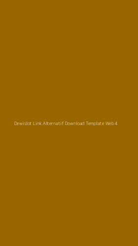 Tampilan Antarmuka Aplikasi Dewislot Link Alternatif Download Template Web - 4