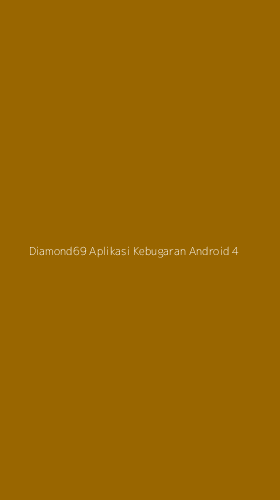 Tampilan Antarmuka Aplikasi Diamond69 Aplikasi Kebugaran Android - 4