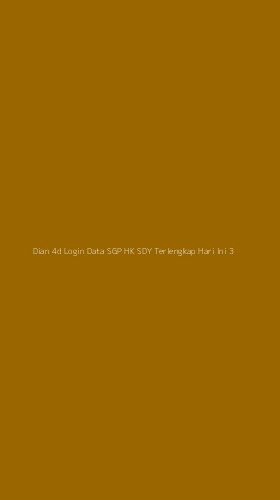 Tampilan Antarmuka Aplikasi Dian 4d Login Data Sgp Hk Sdy Terlengkap Hari Ini - 3