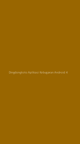 Tampilan Antarmuka Aplikasi Dingdongtoto Aplikasi Kebugaran Android - 4