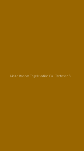 Tampilan Antarmuka Aplikasi Dio4d Bandar Togel Hadiah Full Terbesar - 3