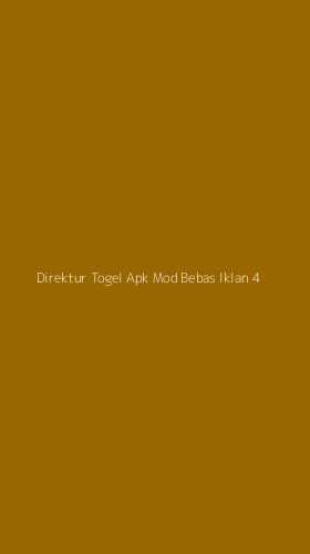 Tampilan Antarmuka Aplikasi Direktur Togel Apk Mod Bebas Iklan - 4