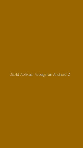 Tampilan Antarmuka Aplikasi Dis4d Aplikasi Kebugaran Android - 2
