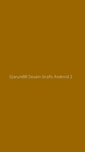 Tampilan Antarmuka Aplikasi Djarum88 Desain Grafis Android - 2