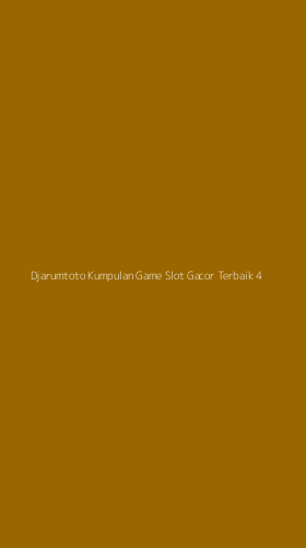 Tampilan Antarmuka Aplikasi Djarumtoto Kumpulan Game Slot Gacor Terbaik - 4