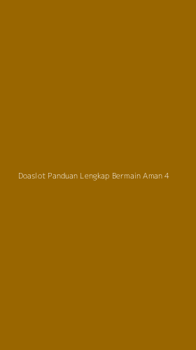 Tampilan Antarmuka Aplikasi Doaslot Panduan Lengkap Bermain Aman - 4