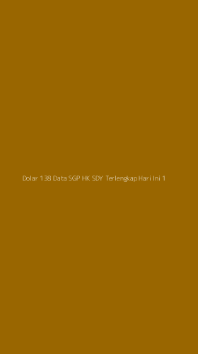 Tampilan Antarmuka Aplikasi Dolar 138 Data Sgp Hk Sdy Terlengkap Hari Ini - 1