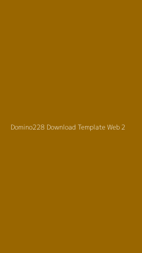 Tampilan Antarmuka Aplikasi Domino228 Download Template Web - 2