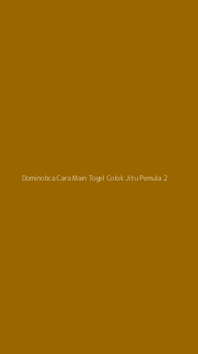 Tampilan Antarmuka Aplikasi Dominobca Cara Main Togel Colok Jitu Pemula - 2