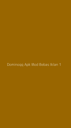 Tampilan Antarmuka Aplikasi Dominoqq Apk Mod Bebas Iklan - 1