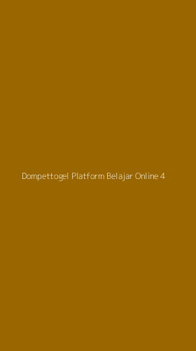 Tampilan Antarmuka Aplikasi Dompettogel Platform Belajar Online - 4