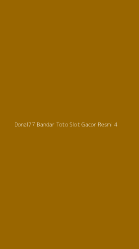 Tampilan Antarmuka Aplikasi Donal77 Bandar Toto Slot Gacor Resmi - 4