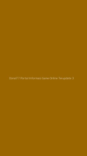 Tampilan Antarmuka Aplikasi Donal77 Portal Informasi Game Online Terupdate - 3