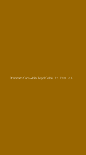 Tampilan Antarmuka Aplikasi Donototo Cara Main Togel Colok Jitu Pemula - 4
