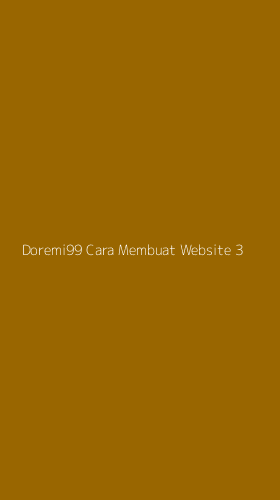 Tampilan Antarmuka Aplikasi Doremi99 Cara Membuat Website - 3
