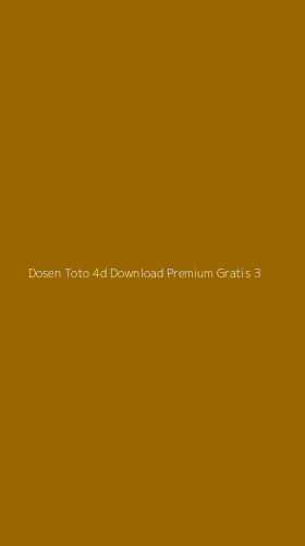 Tampilan Antarmuka Aplikasi Dosen Toto 4d Download Premium Gratis - 3