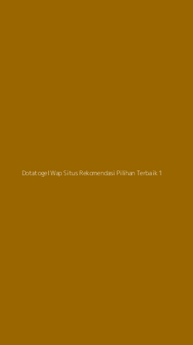 Tampilan Antarmuka Aplikasi Dotatogel Wap Situs Rekomendasi Pilihan Terbaik - 1