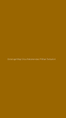 Tampilan Antarmuka Aplikasi Dotatogel Wap Situs Rekomendasi Pilihan Terbaik - 4