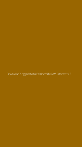 Tampilan Antarmuka Aplikasi Download Anggrektoto Pembersih Ram Otomatis - 2
