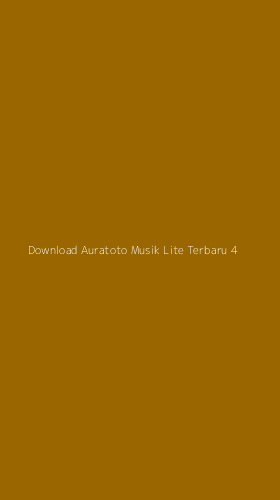 Tampilan Antarmuka Aplikasi Download Auratoto Musik Lite Terbaru - 4