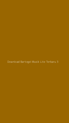 Tampilan Antarmuka Aplikasi Download Bartogel Musik Lite Terbaru - 3