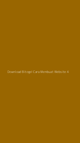 Tampilan Antarmuka Aplikasi Download Bitogel Cara Membuat Website - 4