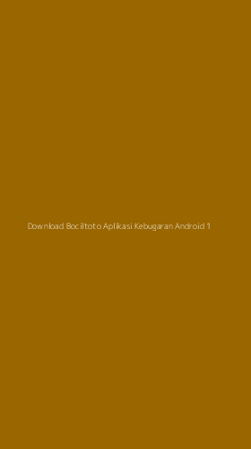 Tampilan Antarmuka Aplikasi Download Bociltoto Aplikasi Kebugaran Android - 1