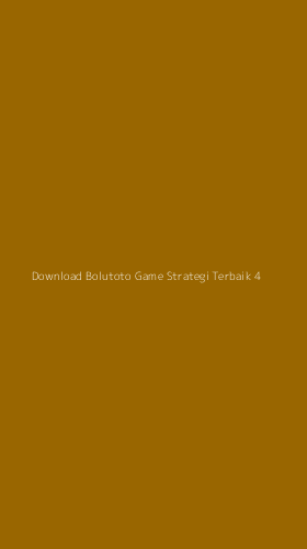 Tampilan Antarmuka Aplikasi Download Bolutoto Game Strategi Terbaik - 4