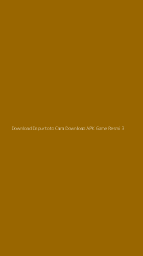 Tampilan Antarmuka Aplikasi Download Dapurtoto Cara Download Apk Game Resmi - 3